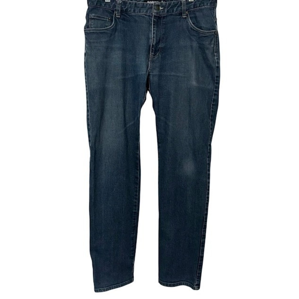 Betabrand Sons of Britches Straight Leg Stretch Mid Wash‎ Jeans Mens 34 x 32